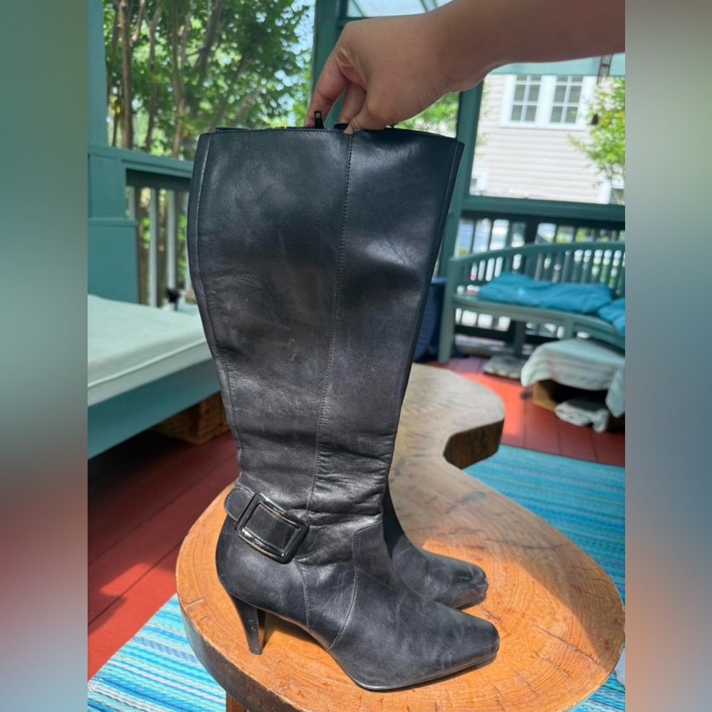 ANTONIO MELANI Dark Leather Footwear